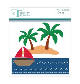 TRINITY STAMPS TRINITY STAMPS TINY ISLAND DIE SET