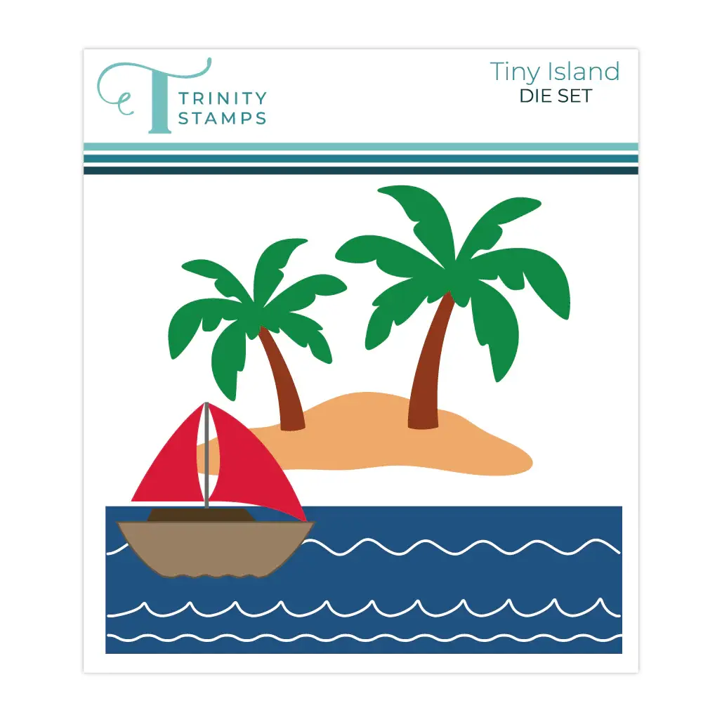 TRINITY STAMPS TRINITY STAMPS TINY ISLAND DIE SET