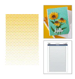 SPELLBINDERS SPELLBINDERS SIMON HURLEY LAYERED CASCADING DOTS LAYERED STENCIL