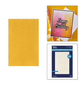 SPELLBINDERS SPELLBINDERS SIMON HURLEY CASCADING DOTS 3D EMBOSSING FOLDER