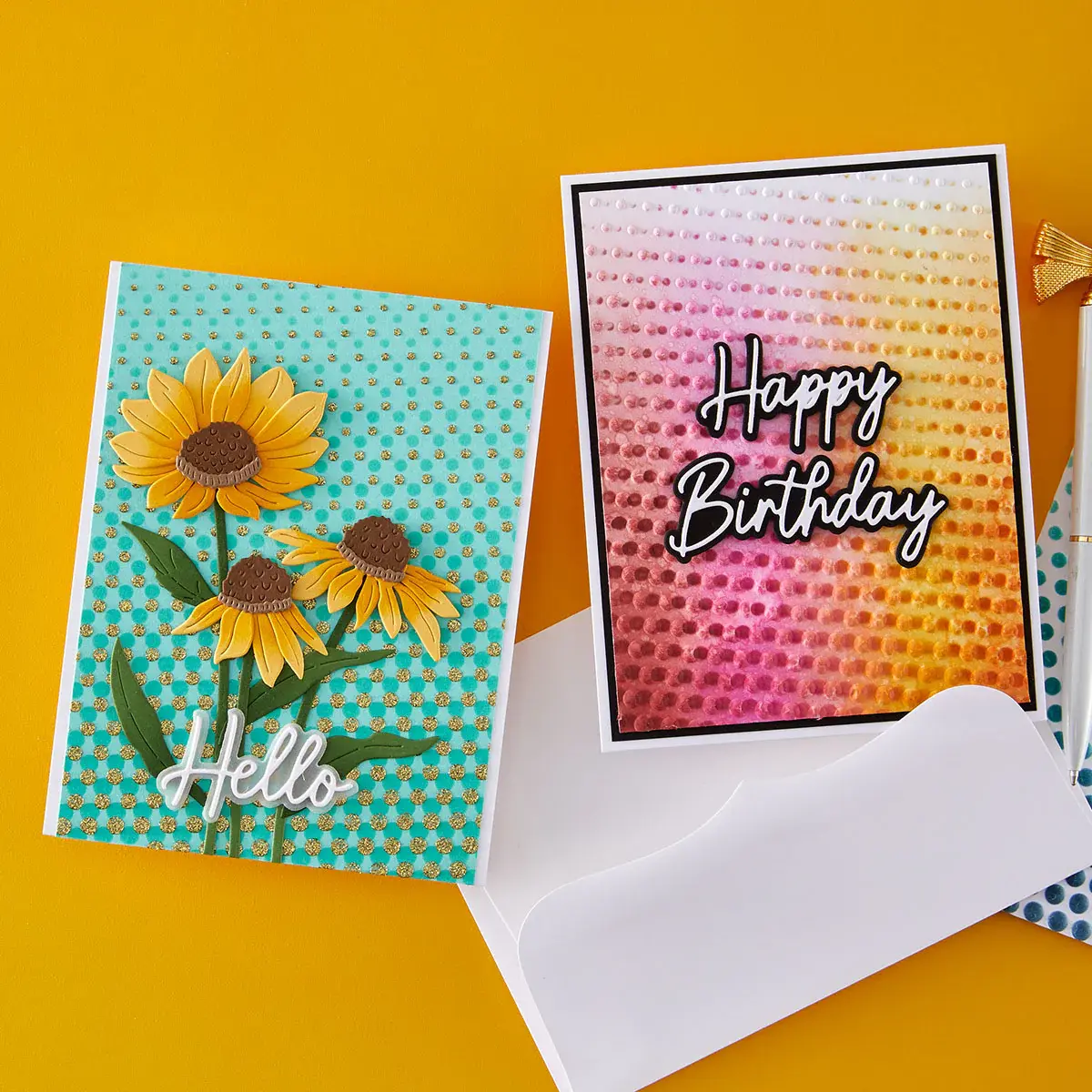 SPELLBINDERS SPELLBINDERS SIMON HURLEY BIG & BOLD SENTIMENTS ETCHED DIE SET