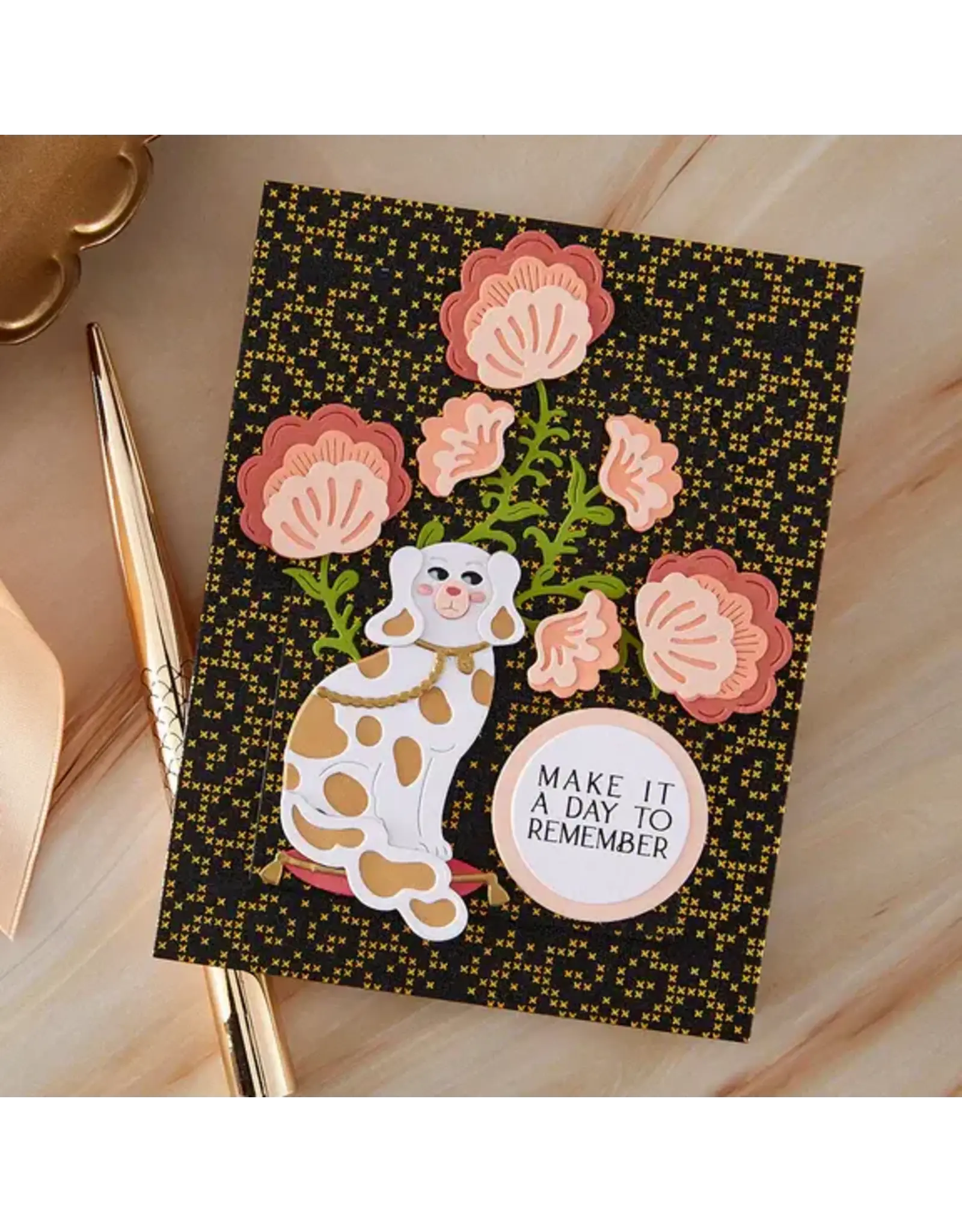 SPELLBINDERS SPELLBINDERS LASTING IMPRESSION SENTIMENTS CLEAR STAMP SET