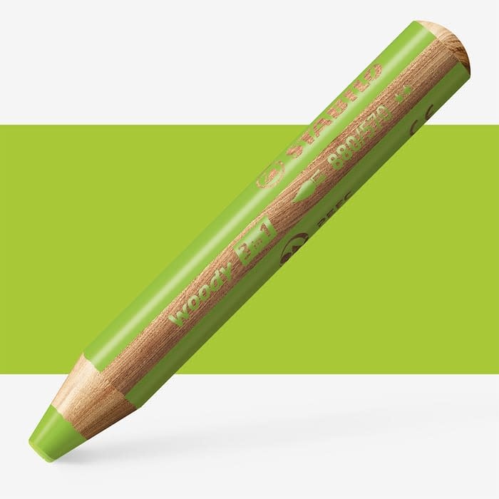STABILO STABILO LEAF GREEN WOODY 3 IN 1 PENCIL