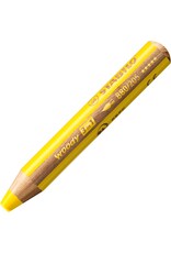 STABILO STABILO YELLOW WOODY 3 IN 1 PENCIL