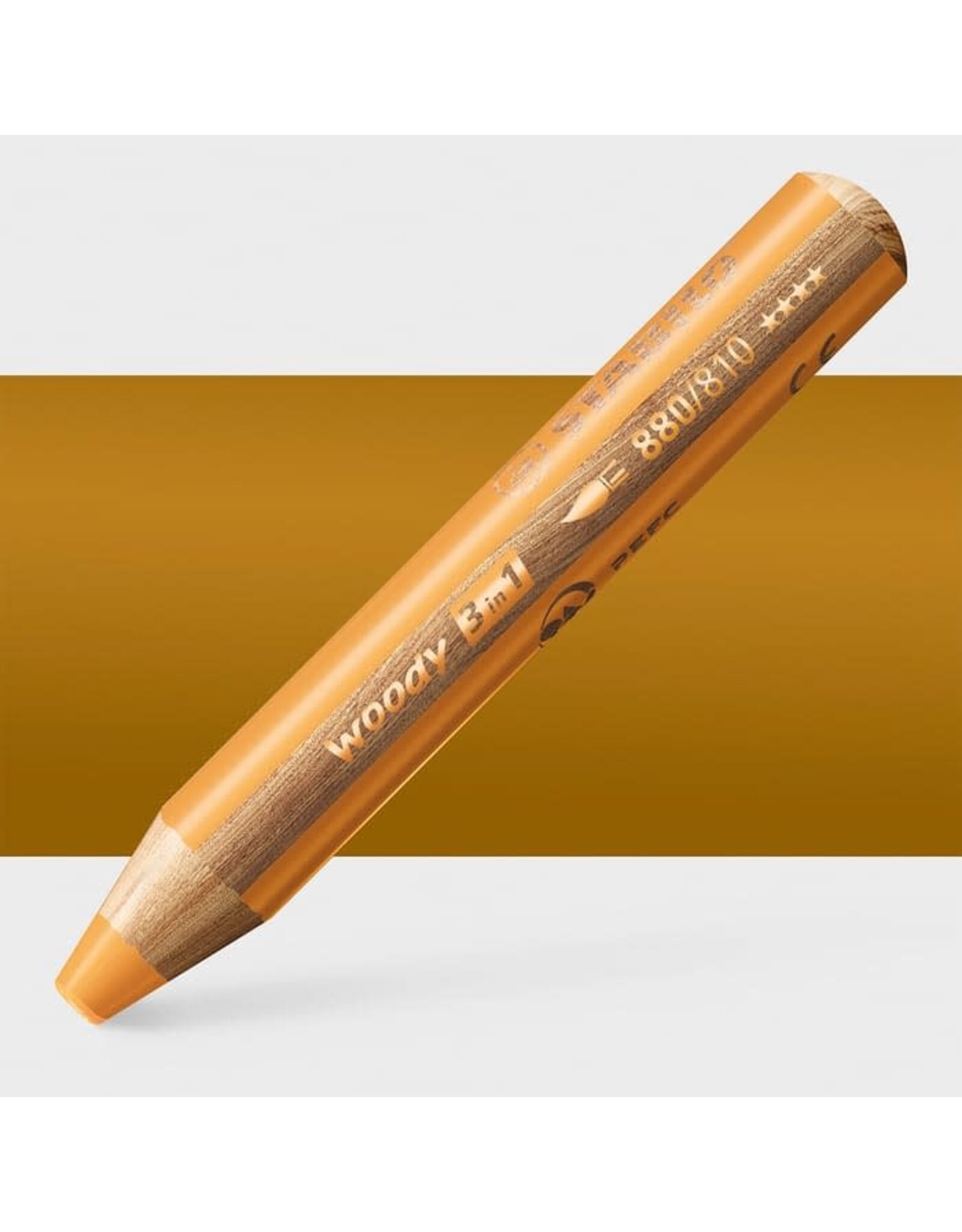 STABILO STABILO GOLD WOODY 3 IN 1 PENCIL
