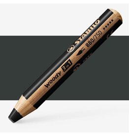 STABILO STABILO BLACK WOODY 3 IN 1 PENCIL