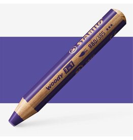 STABILO STABILO VIOLET WOODY 3 IN 1 PENCIL