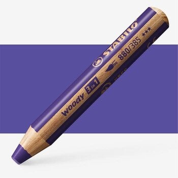 STABILO STABILO VIOLET WOODY 3 IN 1 PENCIL