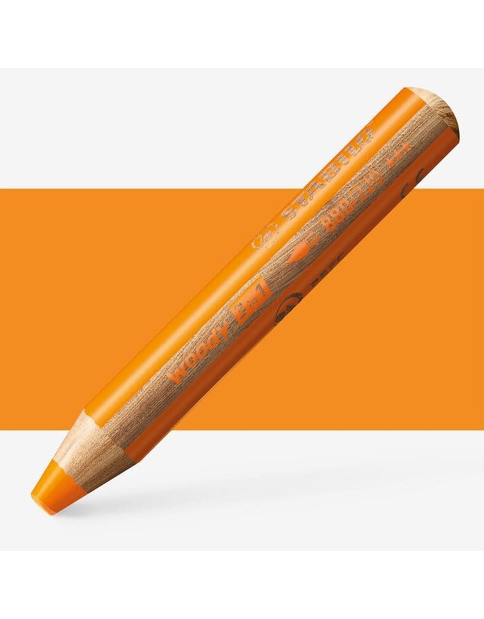 STABILO STABILO ORANGE WOODY 3 IN 1 PENCIL