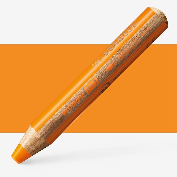STABILO STABILO ORANGE WOODY 3 IN 1 PENCIL