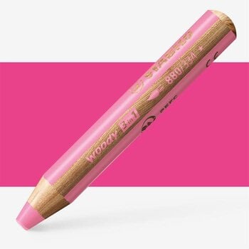 STABILO STABILO PINK WOODY 3 IN 1 PENCIL