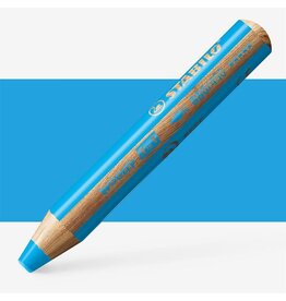 STABILO STABILO CYAN BLUE WOODY 3 IN 1 PENCIL