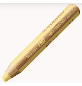 STABILO STABILO PASTEL YELLOW WOODY 3 IN 1 PENCIL