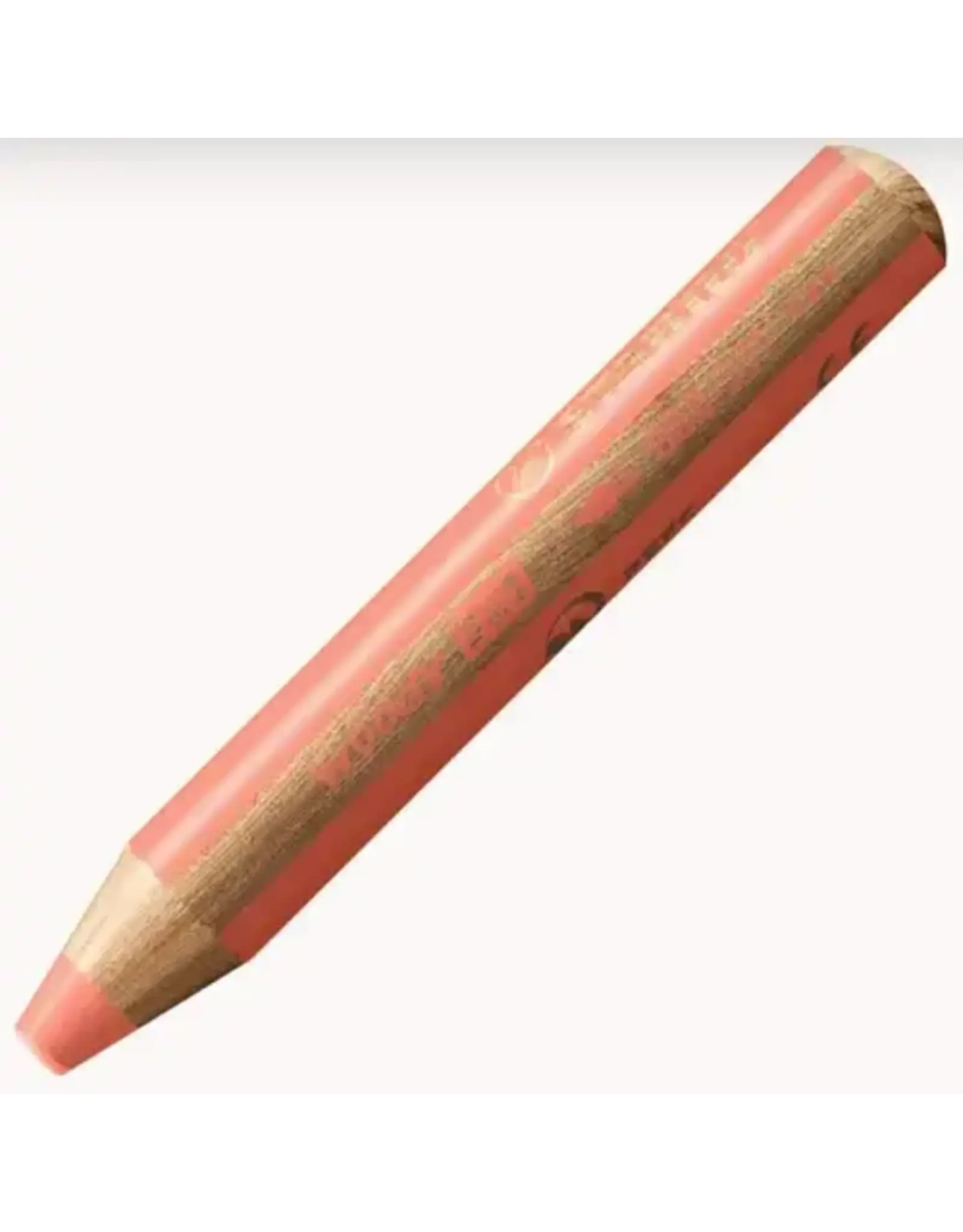 STABILO STABILO PASTEL RED WOODY 3 IN 1 PENCIL