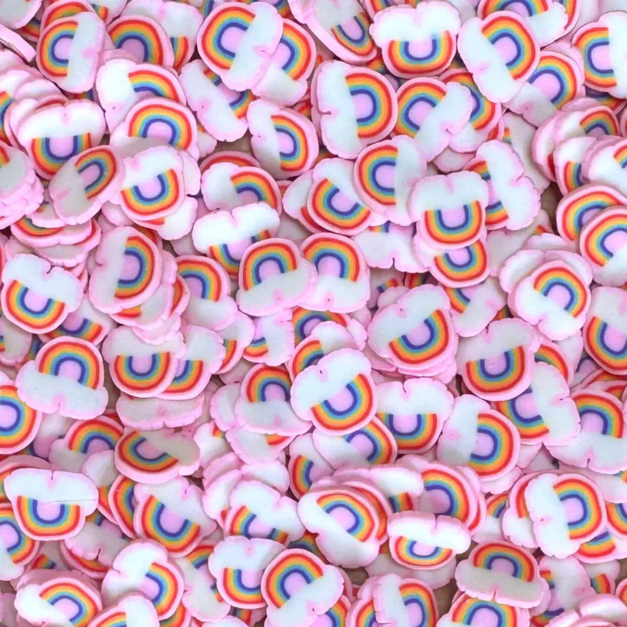 LAWN FAWN LAWN FAWN RAINBOW CLAY PIECES