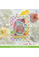 LAWN FAWN LAWN FAWN GIDDY FOR GINGHAM AMBROSIA SALAD 12x12 CARDSTOCK