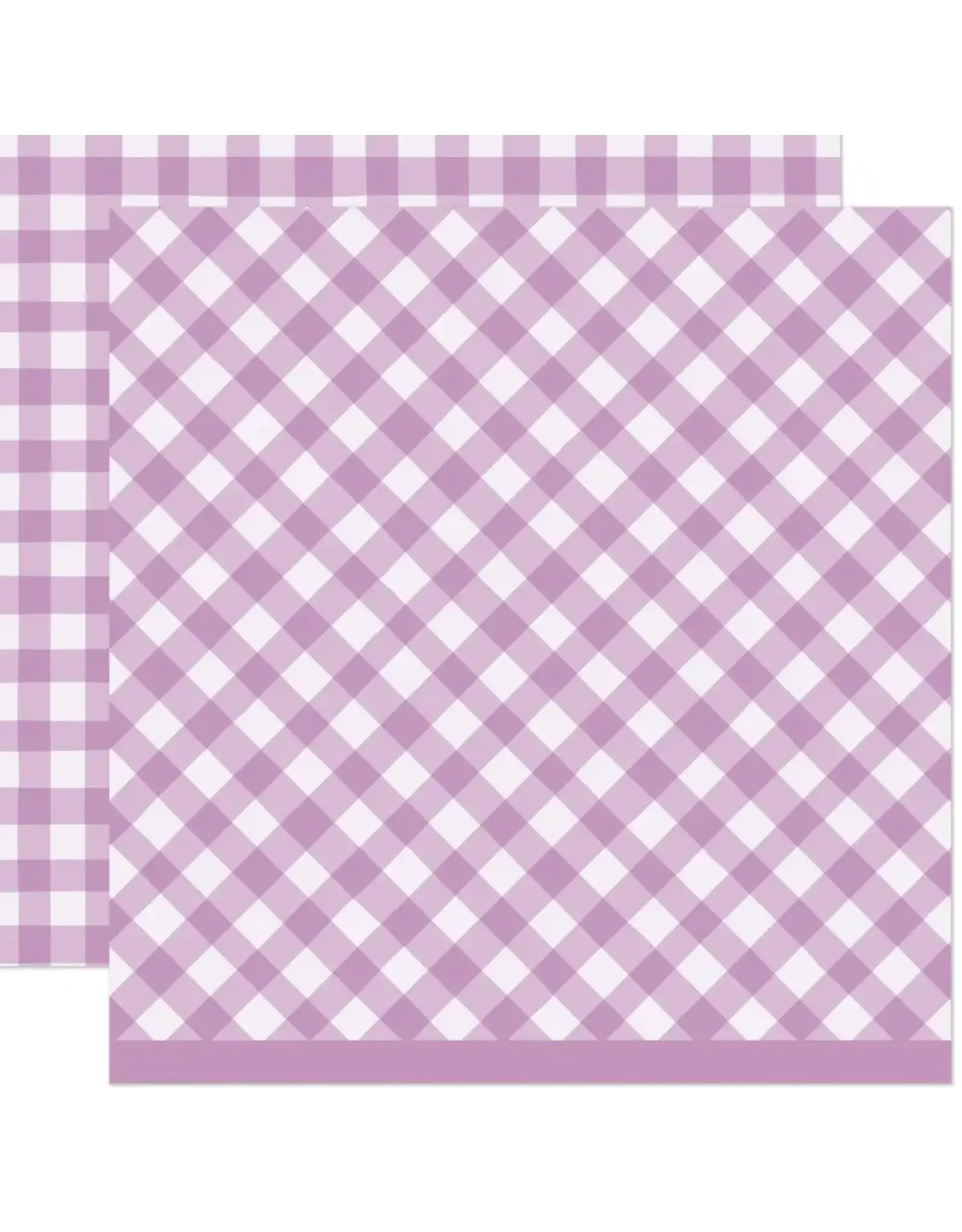 LAWN FAWN LAWN FAWN GIDDY FOR GINGHAM BERRIES 12x12 CARDSTOCK