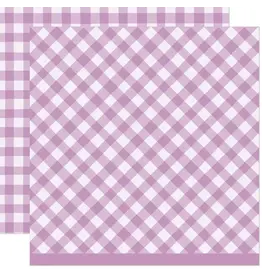 LAWN FAWN LAWN FAWN GIDDY FOR GINGHAM BERRIES 12x12 CARDSTOCK
