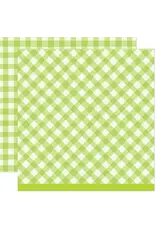 LAWN FAWN LAWN FAWN GIDDY FOR GINGHAM SANDWICHES 12x12 CARDSTOCK