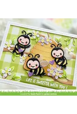 LAWN FAWN LAWN FAWN GIDDY FOR GINGHAM SANDWICHES 12x12 CARDSTOCK