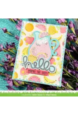 LAWN FAWN LAWN FAWN FRUIT SALAD 6x6 BACKGROUND STENCIL SET 5/PK