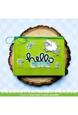 LAWN FAWN LAWN FAWN GRASSY PASTURE BACKDROP: LANDSCAPE DIE SET