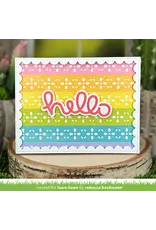 LAWN FAWN LAWN FAWN FOLKSY PETAL BORDER DIE