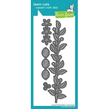 LAWN FAWN LAWN FAWN LEMON VINE BORDER DIE SET
