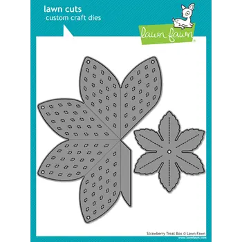 LAWN FAWN LAWN FAWN STRAWBERRY TREAT BOX DIE SET
