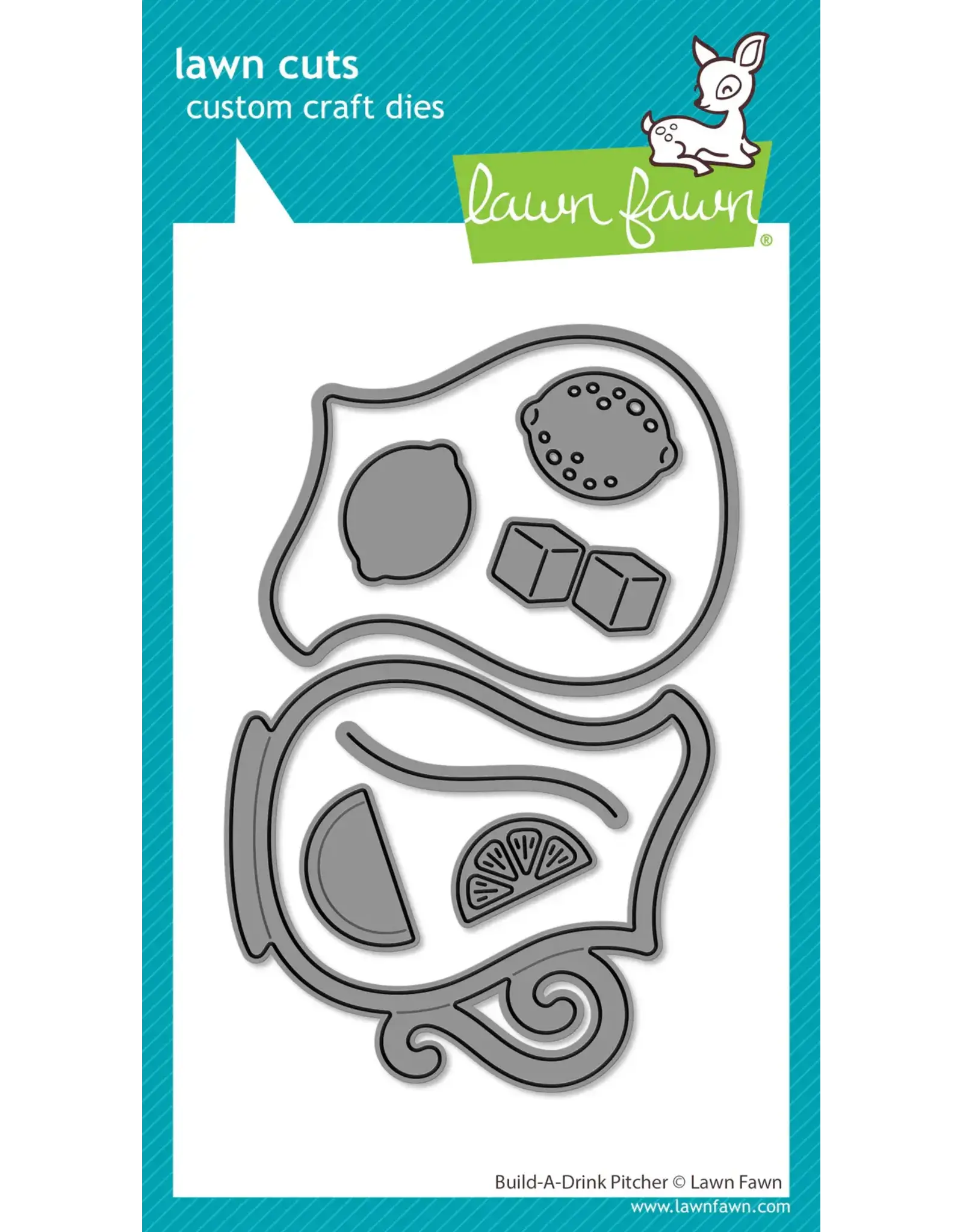 LAWN FAWN LAWN FAWN BUILD-A-DRINK PITCHER DIE SET