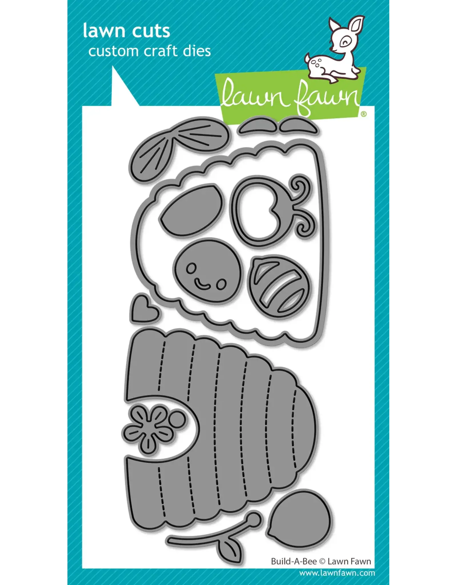 LAWN FAWN LAWN FAWN BUILD-A-BEE DIE SET