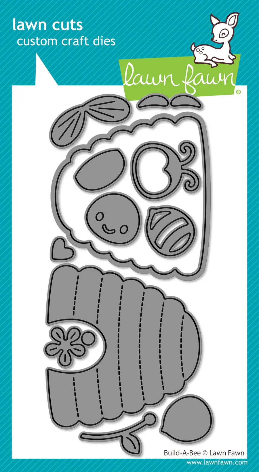 LAWN FAWN LAWN FAWN BUILD-A-BEE DIE SET