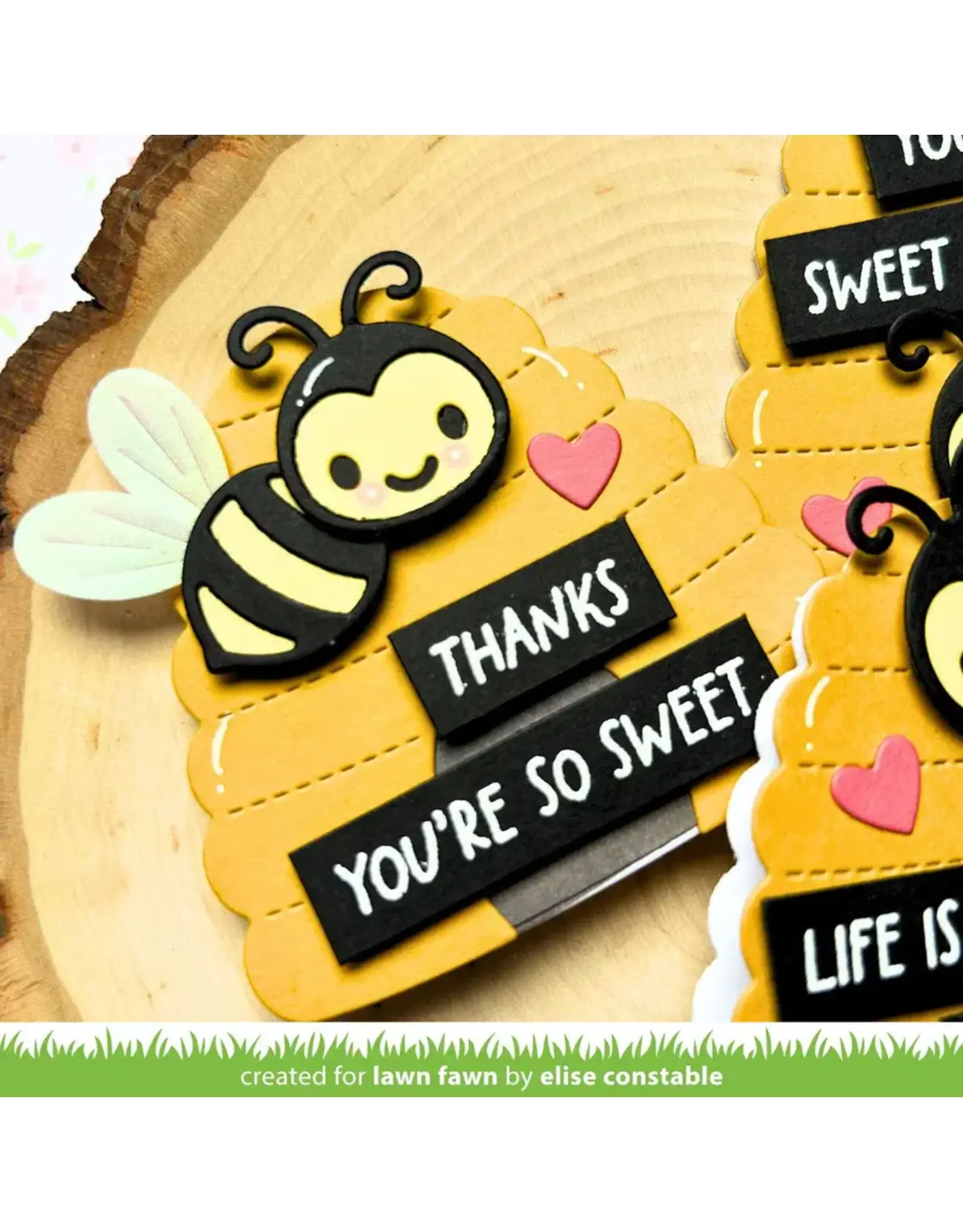 LAWN FAWN LAWN FAWN BUILD-A-BEE DIE SET