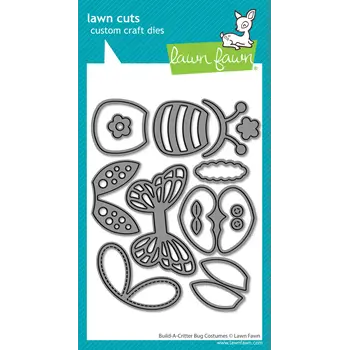 LAWN FAWN LAWN FAWN BUILD-A-CRITTER  BUG COSTUMES DIE SET