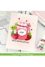 LAWN FAWN LAWN FAWN JAM AND HONEY SENTIMENTS CLEAR STAMP SET