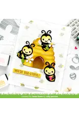 LAWN FAWN LAWN FAWN HENRY'S BUILD-A-SENTIMENT: HONEY BEE CLEAR STAMP SET