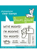 LAWN FAWN LAWN FAWN HIGHLAND COWS! ADD-ON CLEAR STAMP SET