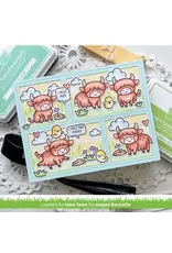 LAWN FAWN LAWN FAWN HIGHLAND COWS! CLEAR STAMP SET
