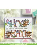 LAWN FAWN LAWN FAWN HIGHLAND COWS! CLEAR STAMP SET