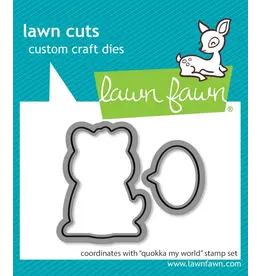 LAWN FAWN LAWN FAWN QUOKKA MY WORLD DIE SET