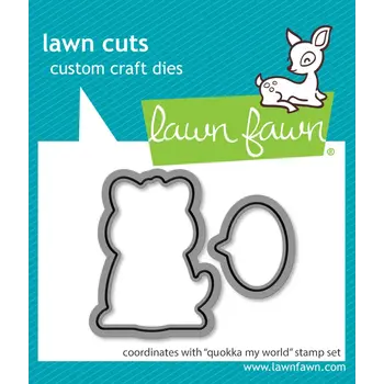 LAWN FAWN LAWN FAWN QUOKKA MY WORLD DIE SET