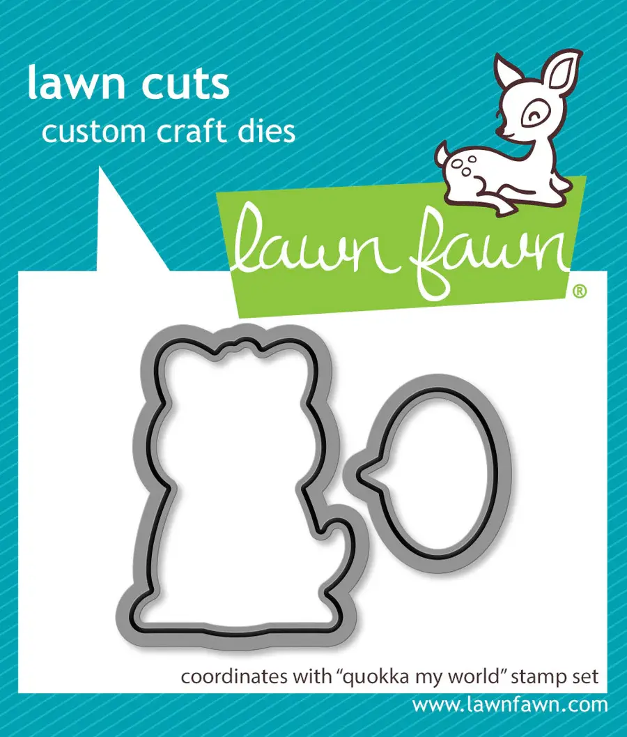 LAWN FAWN LAWN FAWN QUOKKA MY WORLD DIE SET