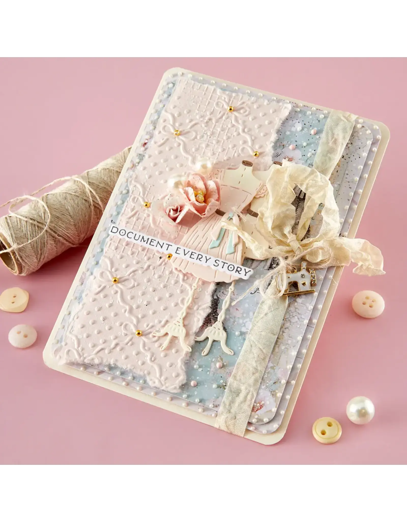 SPELLBINDERS SPELLBINDERS FRANK GARCIA BUTTONS & KEEPSAKES I WANT IT ALL! BUNDLE + CLASS KIT