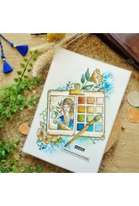 CHOU & FLOWERS CHOU & FLOWERS COLLECTION LE CHANT DES DUNES ECHAPPEES BELLES A4 CLEAR STAMP SET