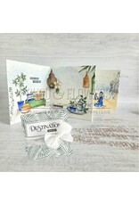 CHOU & FLOWERS CHOU & FLOWERS COLLECTION LE CHANT DES DUNES AMBIANCE ORIENTALE A5 CLEAR STAMP SET