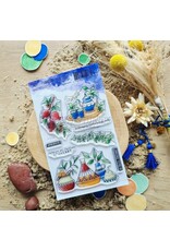 CHOU & FLOWERS CHOU & FLOWERS COLLECTION LE CHANT DES DUNES SAVEURS D'ORIENT A6 CLEAR STAMP SET