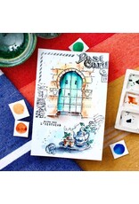 CHOU & FLOWERS CHOU & FLOWERS COLLECTION LE CHANT DES DUNES SAVEURS D'ORIENT A6 CLEAR STAMP SET