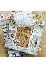 CHOU & FLOWERS CHOU & FLOWERS COLLECTION LE CHANT DES DUNES L'ARGANIER A7 CLEAR STAMP SET