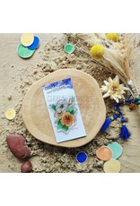 CHOU & FLOWERS CHOU & FLOWERS COLLECTION LE CHANT DES DUNES FLEURS EXOTIQUES A8 CLEAR STAMP