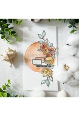 CHOU & FLOWERS CHOU & FLOWERS COLLECTION LE CHANT DES DUNES FLEURS EXOTIQUES A8 CLEAR STAMP